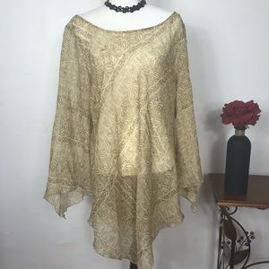 Ashley Stewart Size 16 Tunic Blouse or Coverup